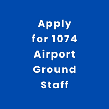 This is an image of Apply for 1074 Airport Ground Staff