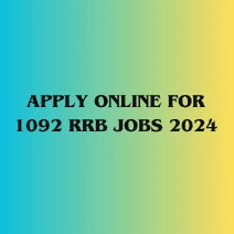 Image of Apply Online for 1092 RRB Jobs 2024