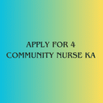 Image of Apply for 4 Community Nurse KA