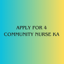 Image of Apply for 4 Community Nurse KA
