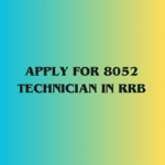 Image of Apply for 8052 Technician in RRB