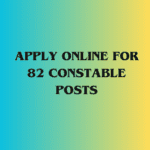 Image of Apply Online for 82 Constable Posts