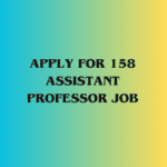 Image of Apply for 158 Assistant Professor Job