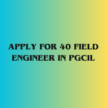 Image of Apply for 40 Field Engineer in PGCIL
