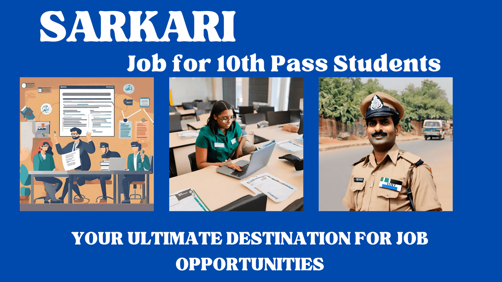 This is an image of Sarkari Job for 10th pass students
