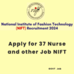 This is an image of Apply for 37 Nurse and other Job NIFT