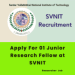 This is an image of Apply For 01 Junior Research Fellow