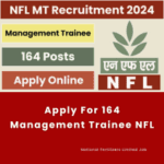 This is an image of Apply For 164 Management Trainee NFL