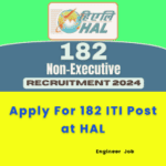 This is an image of Apply For 182 ITI Post at HAL