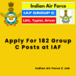 Image of Apply For 182 Group C Posts at IAF