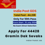 Indian Postal Recruitment- Apply For 44428 Gramin Dak Sevaks