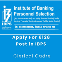 This is an image of Apply for 6128 Post in IBPS