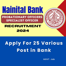This is an image of Apply For 25 Various Post in Bank
