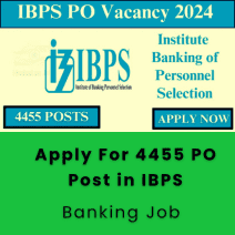 This is an image of Apply For 4455 PO Post in IBPS