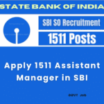 This is an image of Apply 1511 Assistant Manager in SBI