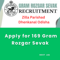 This is an image of Apply for 169 Gram Rozgar Sevak