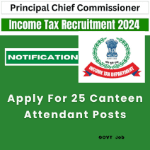 This is an image of Apply For 25 Canteen Attendant Posts