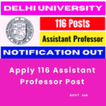 Image of Apply 116 Assistant Professor Post