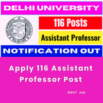 Image of Apply 116 Assistant Professor Post