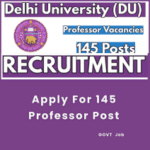 This is an image of Apply For 145 Professor Post