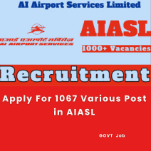 Apply For 1067 Various Post in AIASL