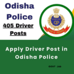 This is an image of Apply Driver Post in Odisha Police