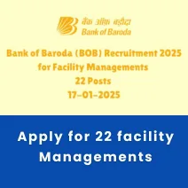 Apply for 22 facility Managements