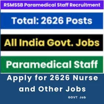 Apply for 2626 Nurse and Other Jobs