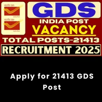 Apply for 21413 GDS Post
