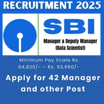 Apply for 42 Manager and other Post