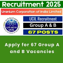 Apply for 67 Group A and B Vacancies
