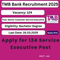 Apply for 124 Service Executive Post