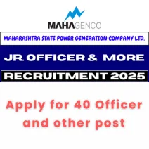 Apply for 40 Officer and other post