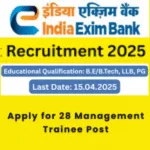 Apply for 28 Management Trainee Post