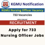 Apply for 733 Nursing Officer Jobs