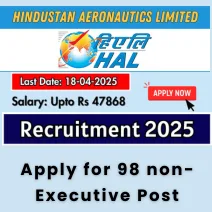 Apply for 98 non-Executive Post