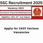 Apply for 2423 Various Vacancies