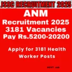 Apply for 3181 Health Worker Posts