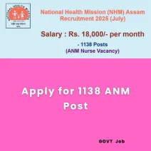 Apply for 1138 ANM Post