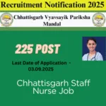 Chhattisgarh Staff Nurse Job