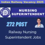 Railway Nursing Superintendent Jobs