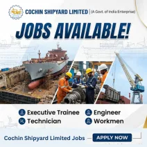 Cochin Shipyard Limited Jobs