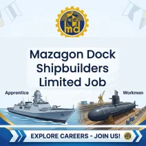 Mazagon Dock Shipbuilders Limited Job
